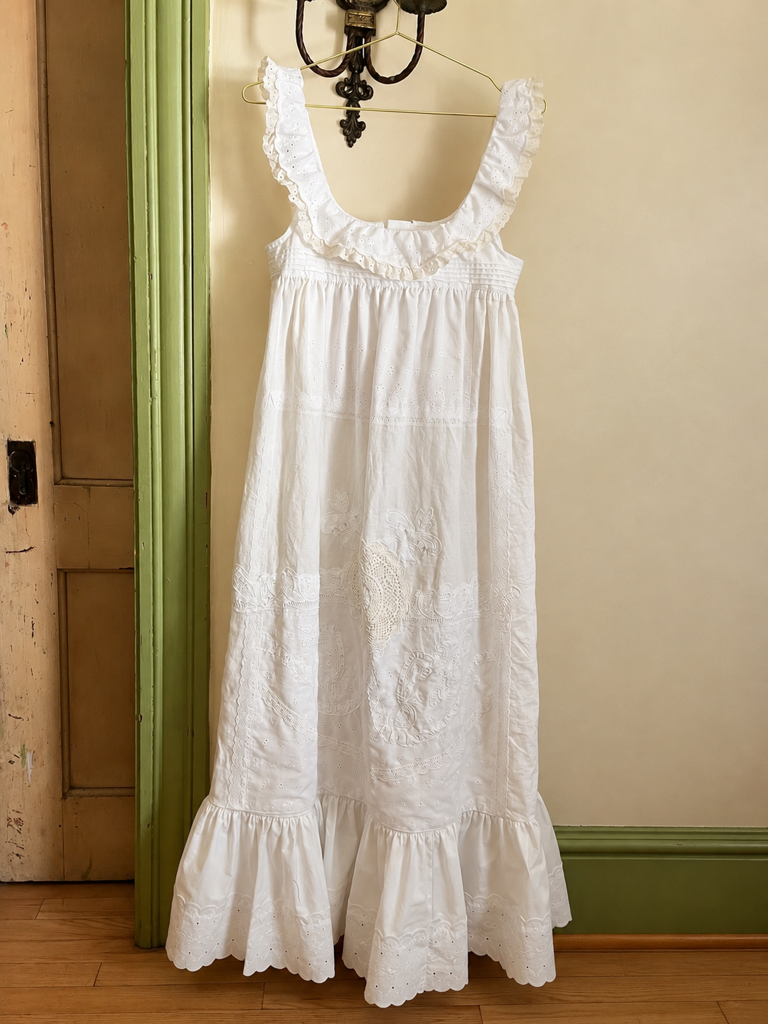 The Heirloom Lace Housedress