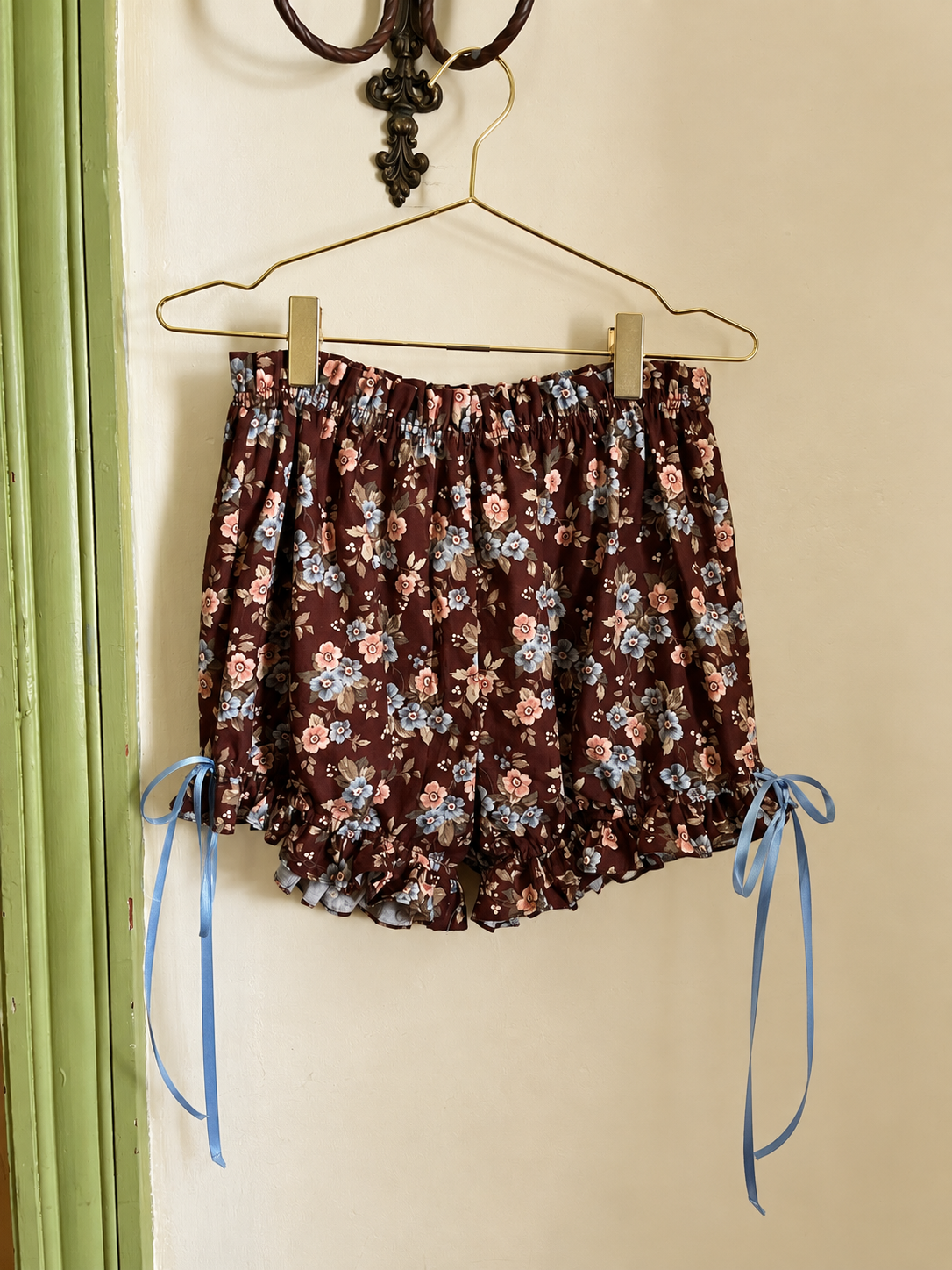 Ribbon Tie Bloomer in Keepsake Floral