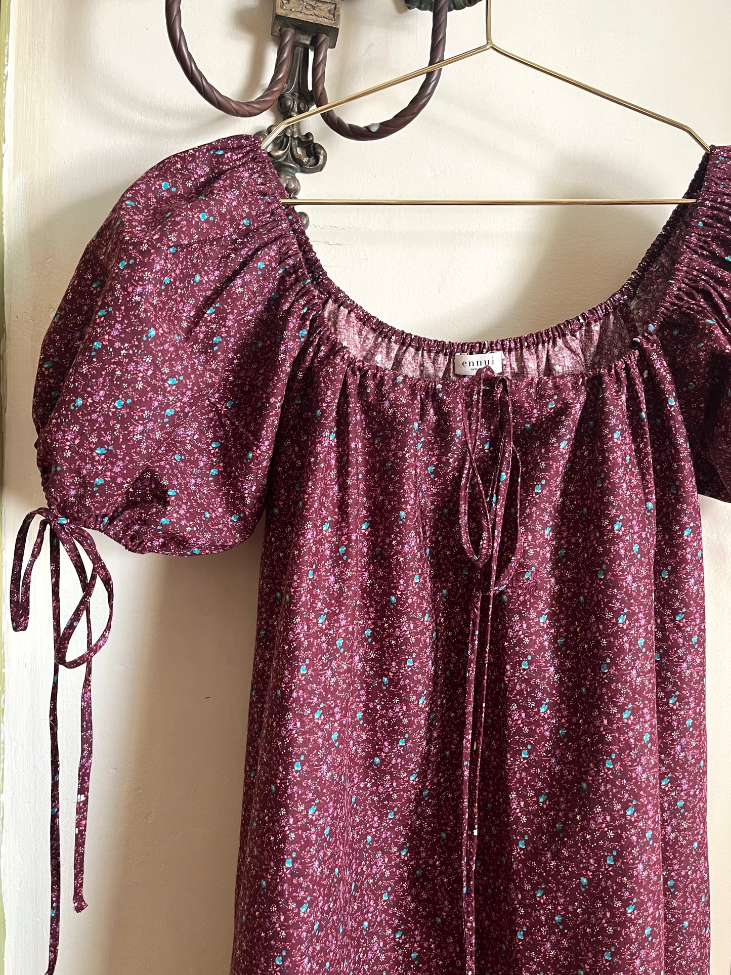 Millie Housedress in Mulberry Vine
