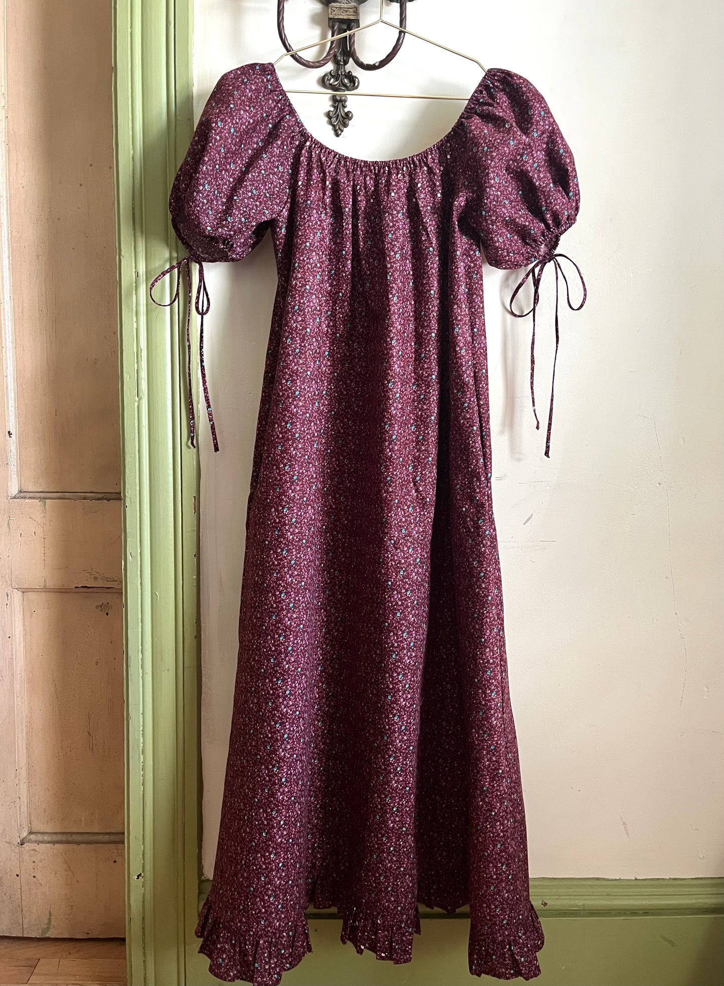 Millie Housedress in Mulberry Vine
