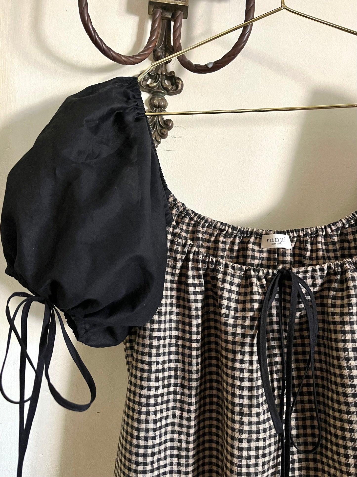Millie Housedress in Noir Check