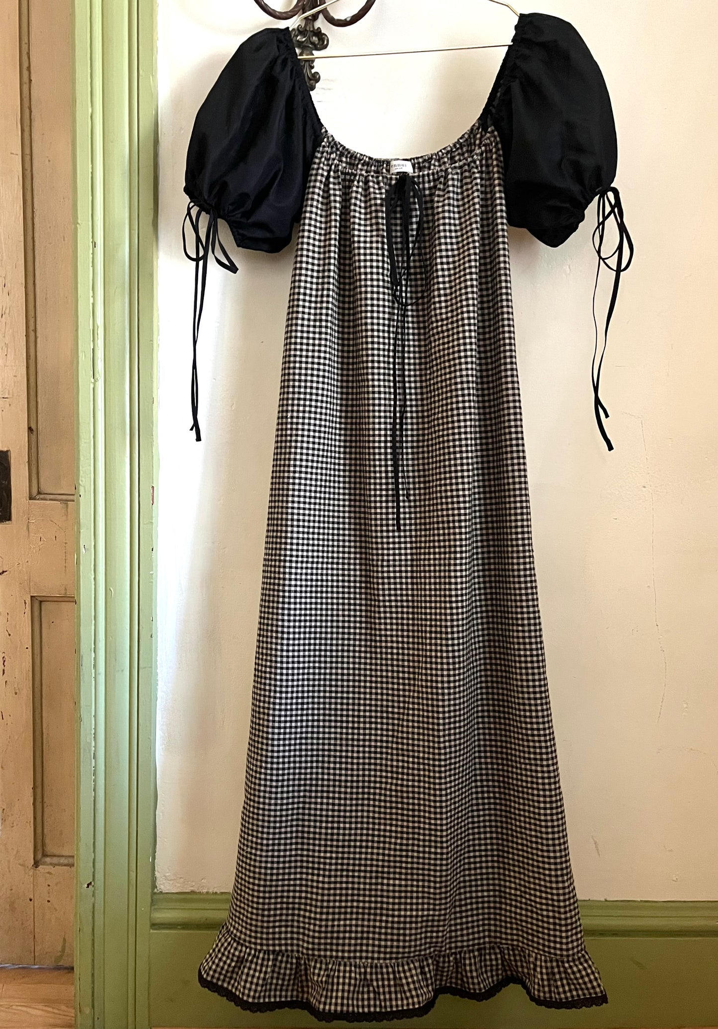 Millie Housedress in Noir Check