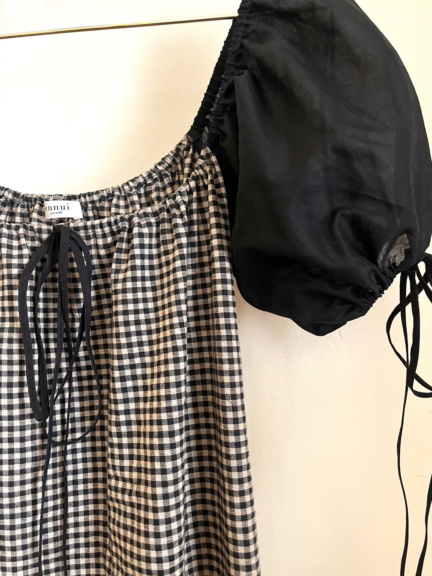 Millie Housedress in Noir Check
