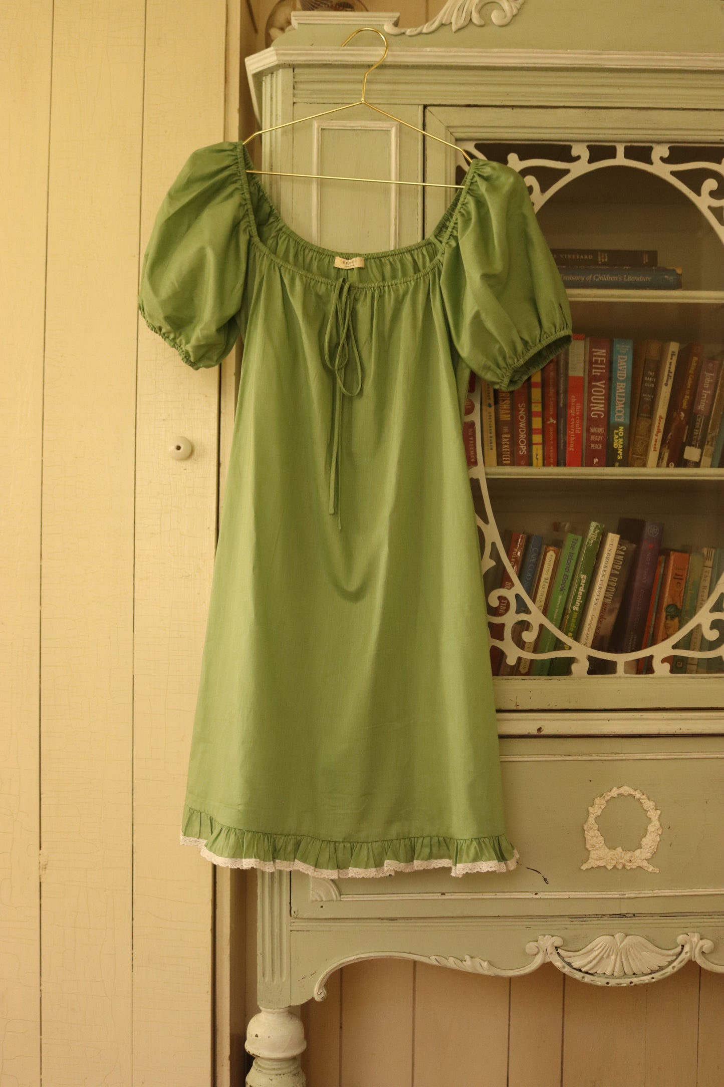 Millie Mini Dress in Sage