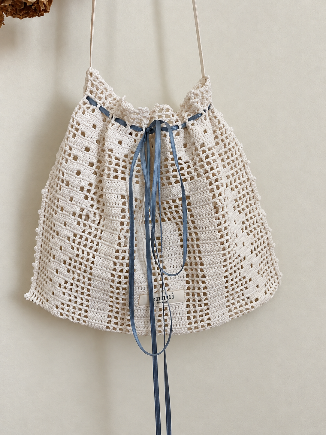Heirloom Lace & Ribbon Pouch