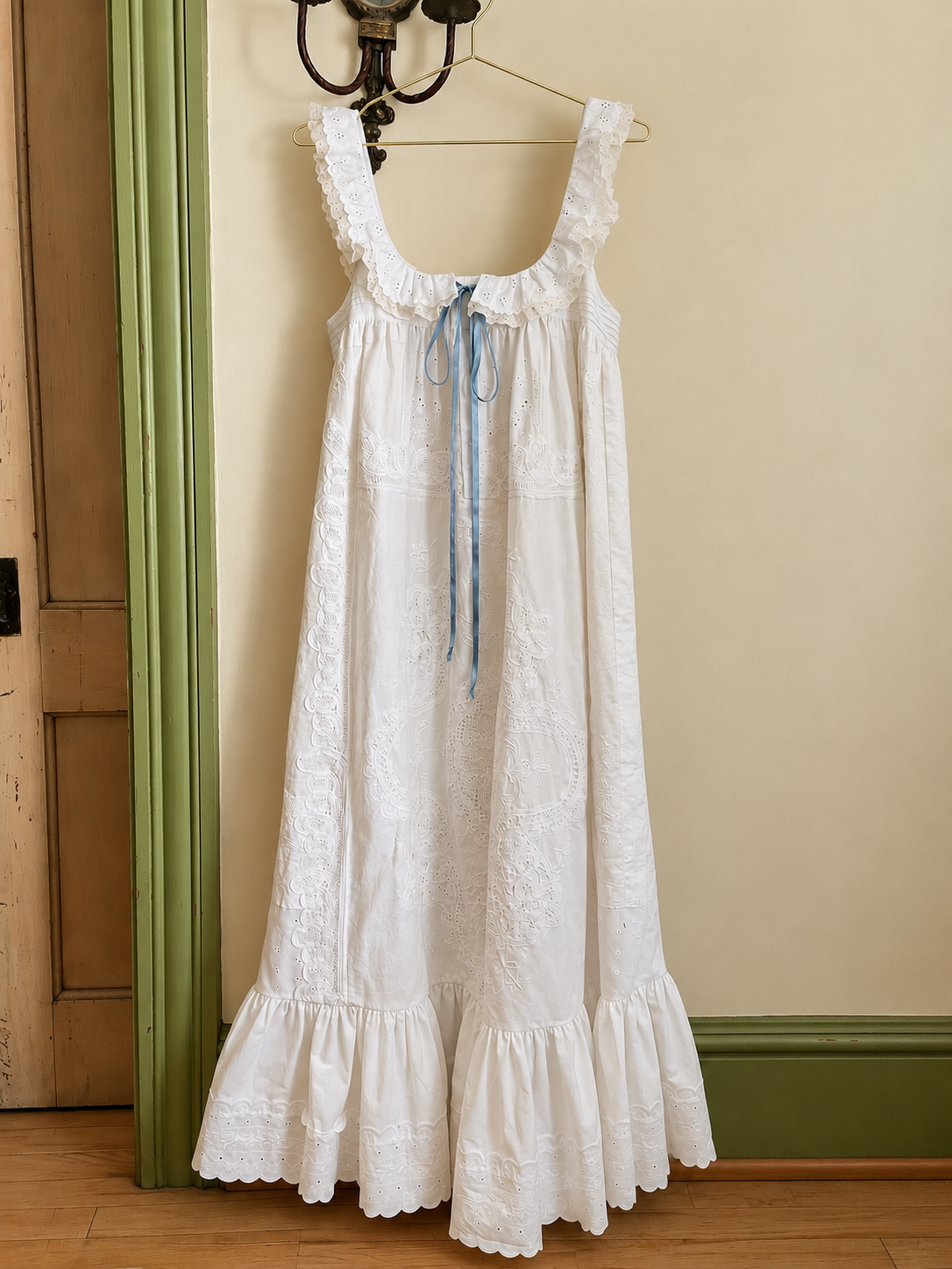 The Heirloom Lace Housedress