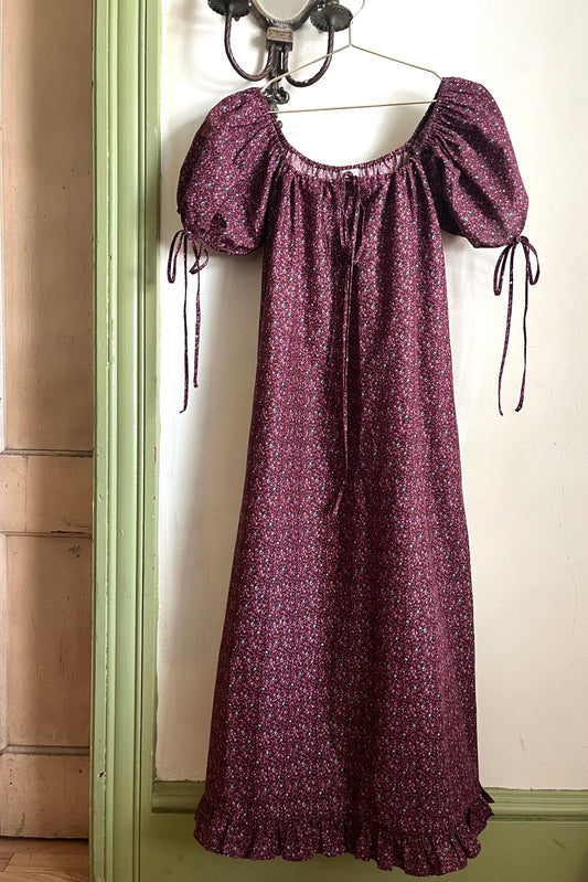 Millie Housedress in Mulberry Vine