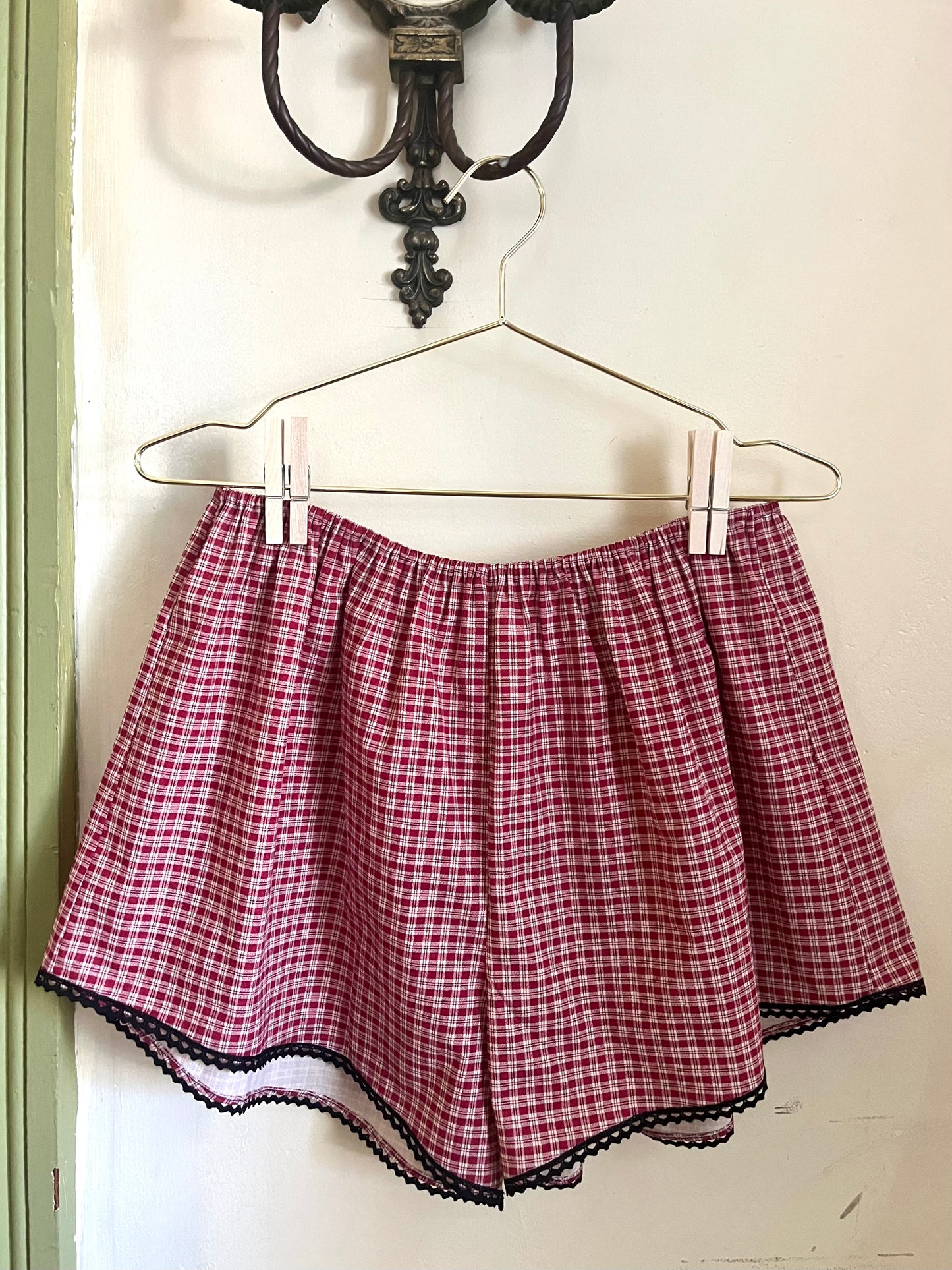 The Bloomer in Cherry Plaid