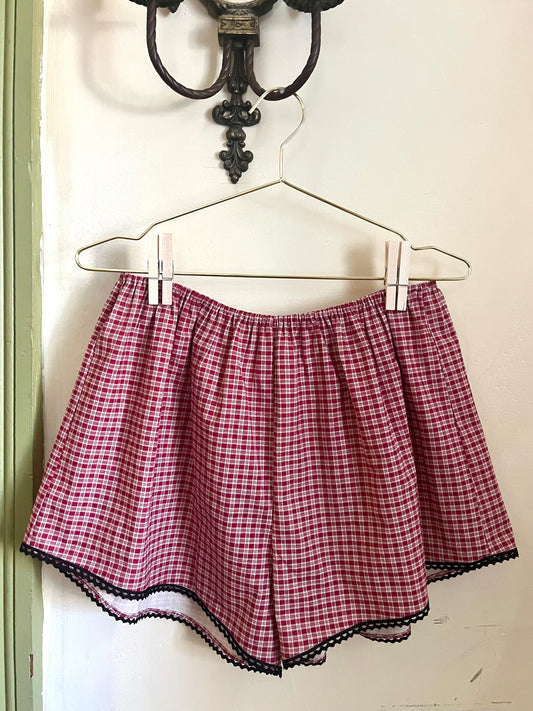 The Bloomer in Cherry Plaid