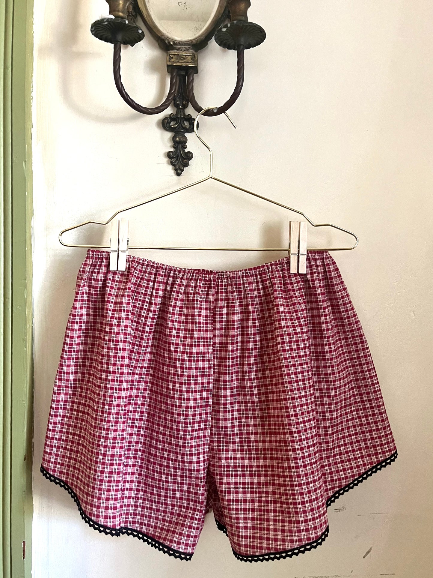 The Bloomer in Cherry Plaid