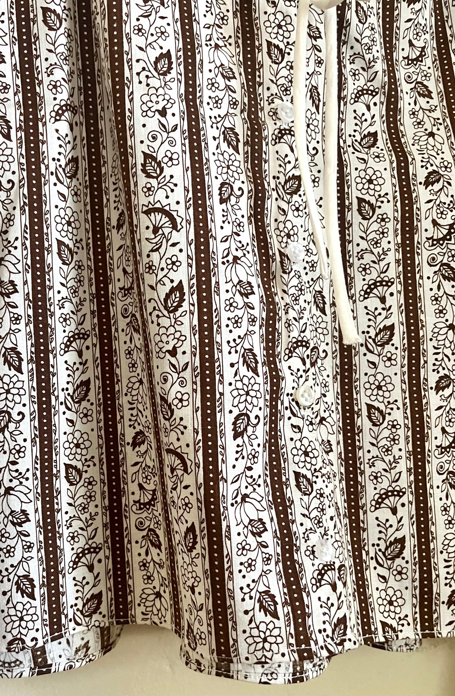 3/4 Slv Jane Blouse in Harvest Stripe