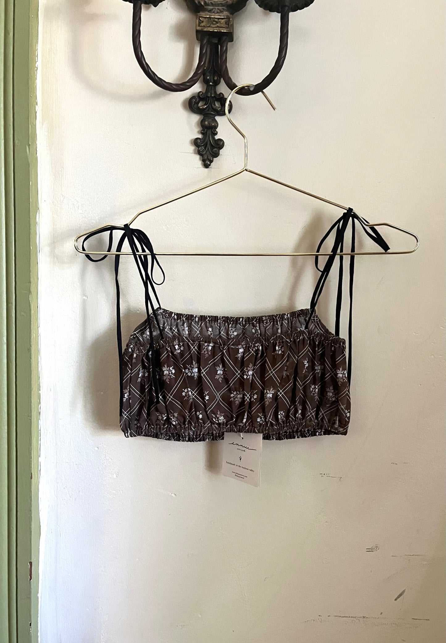 Picnic Top in Anise Print