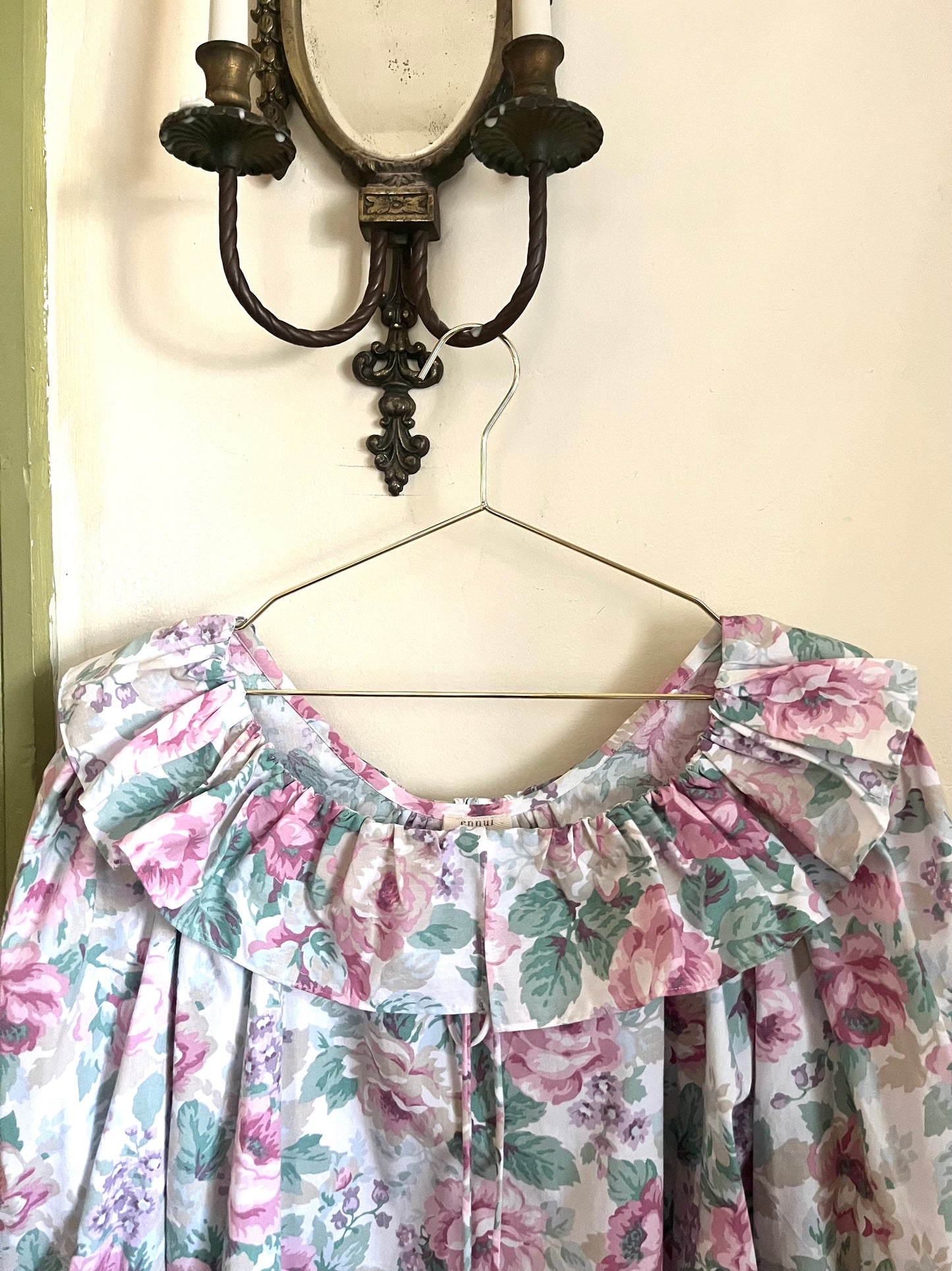 Jane Mini Dress in Garden Floral