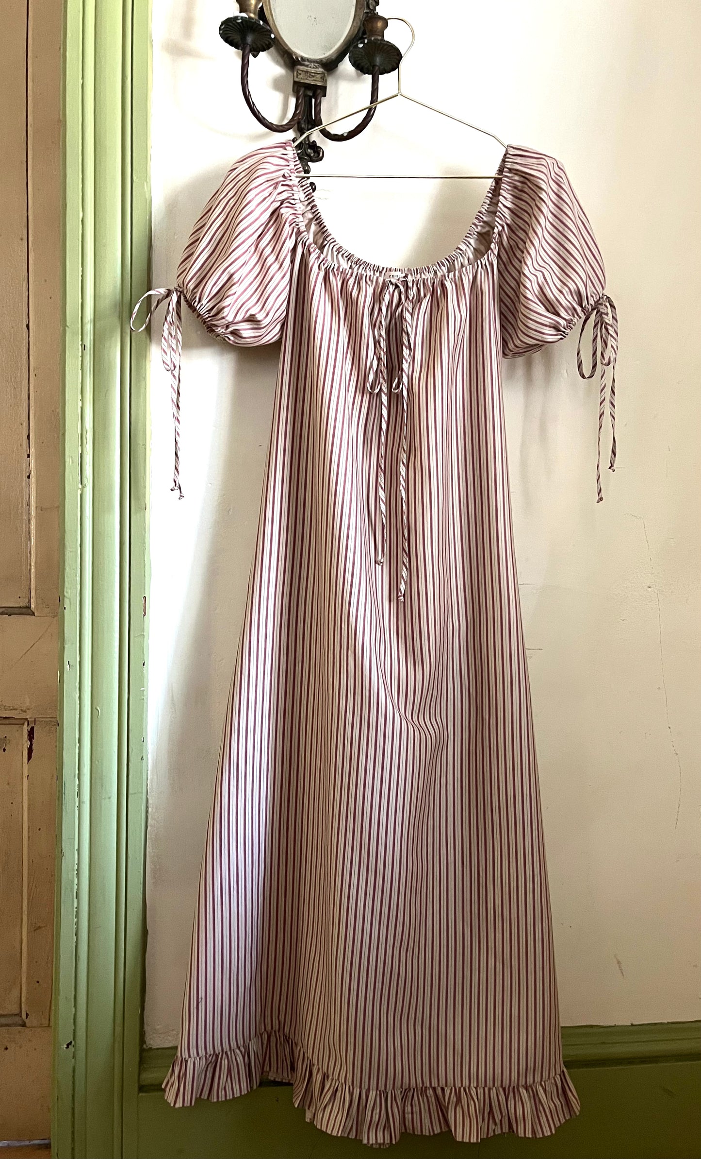 Millie Housedress in French Stripe