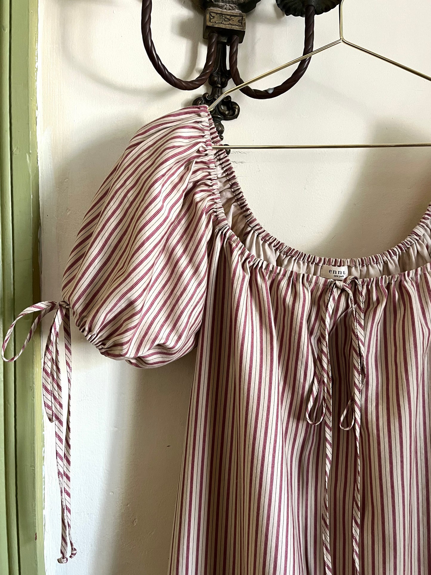 Millie Housedress in French Stripe