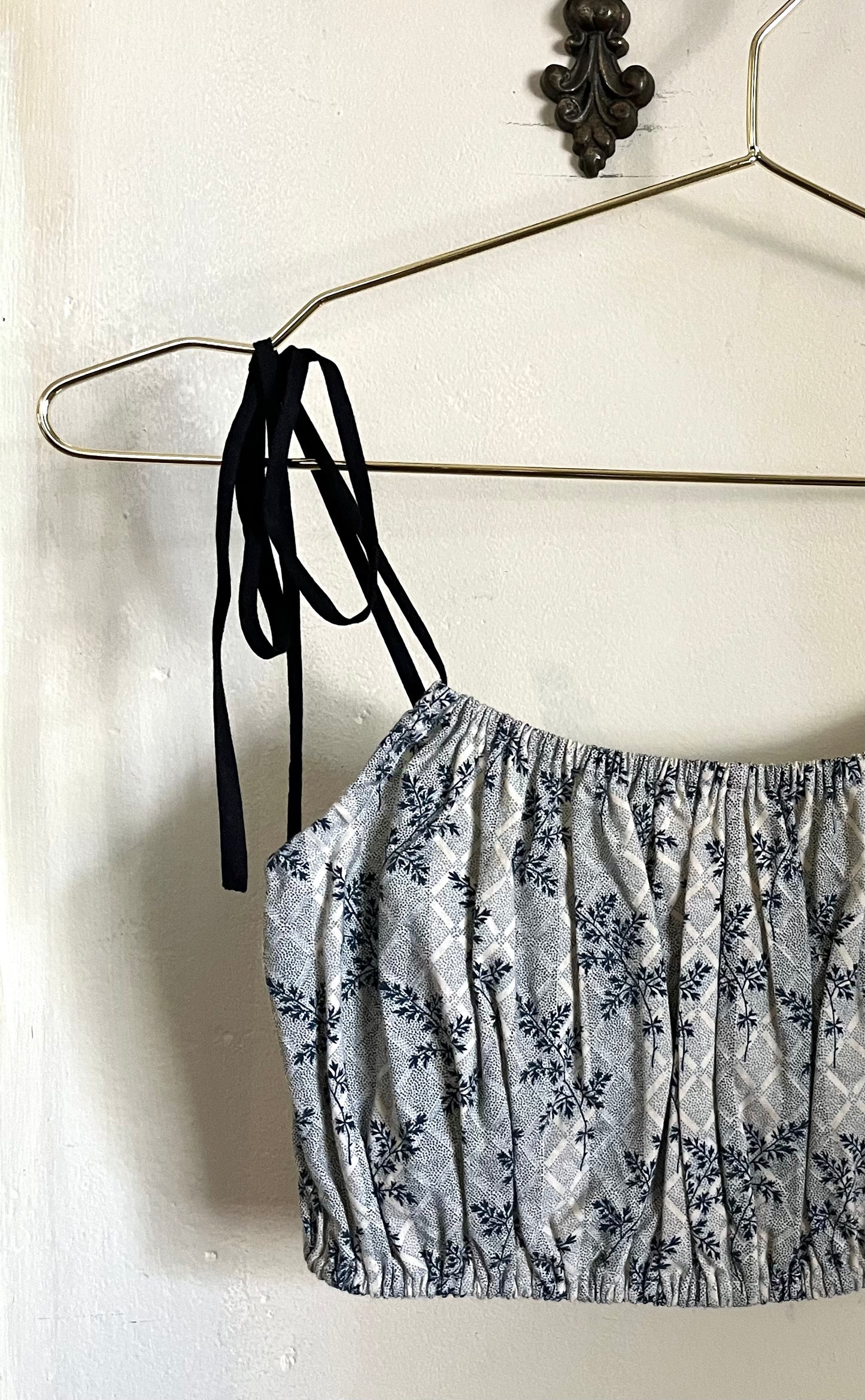 Picnic Top in French Blue Stripe