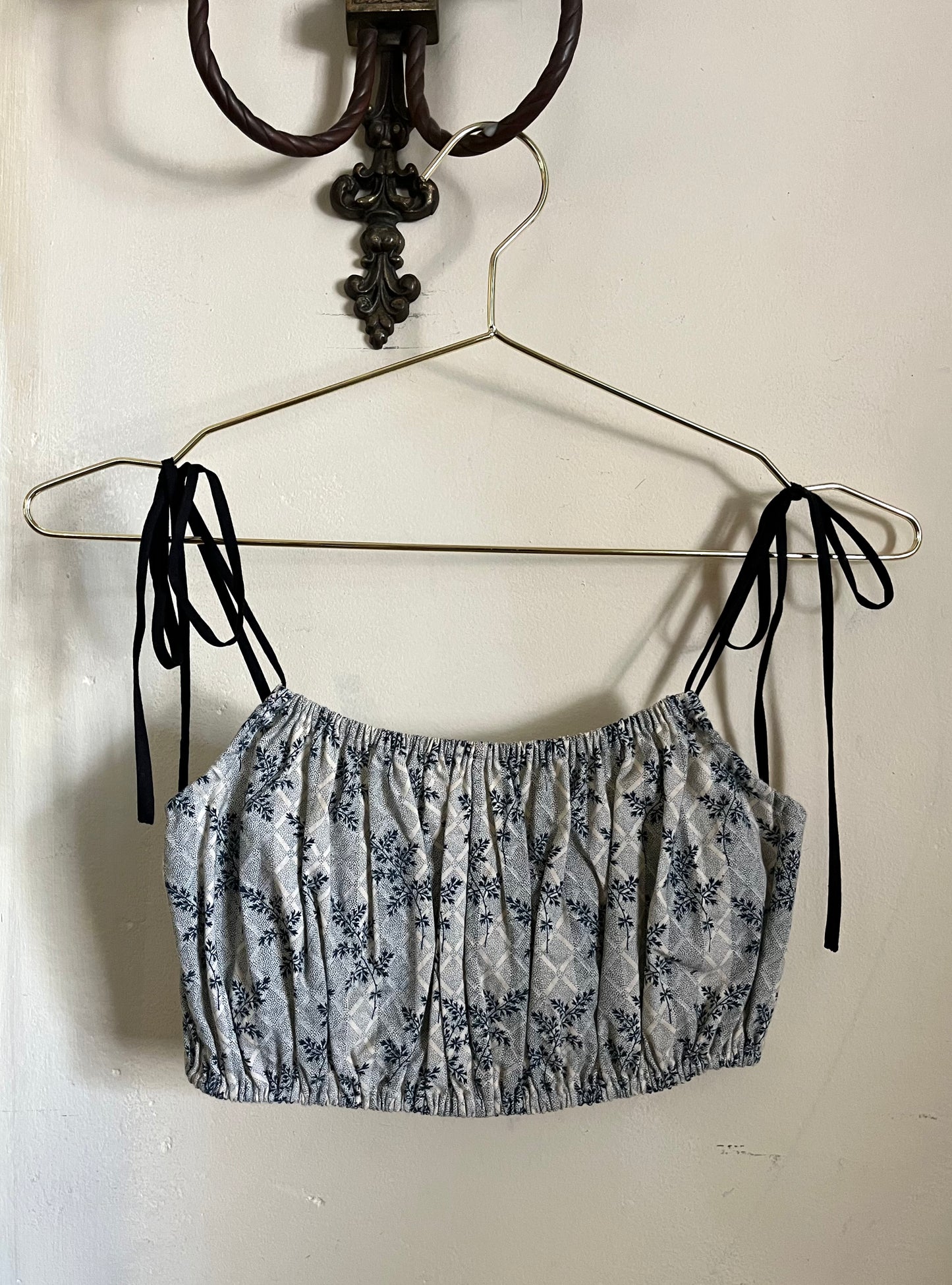 Picnic Top in French Blue Stripe