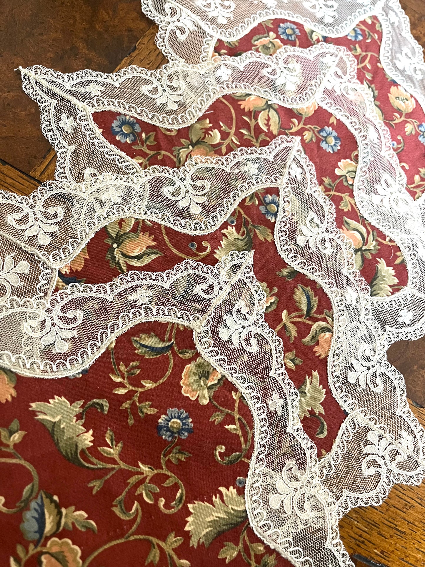 Cocktail Napkins in Paprika Paisley (Set of 4)