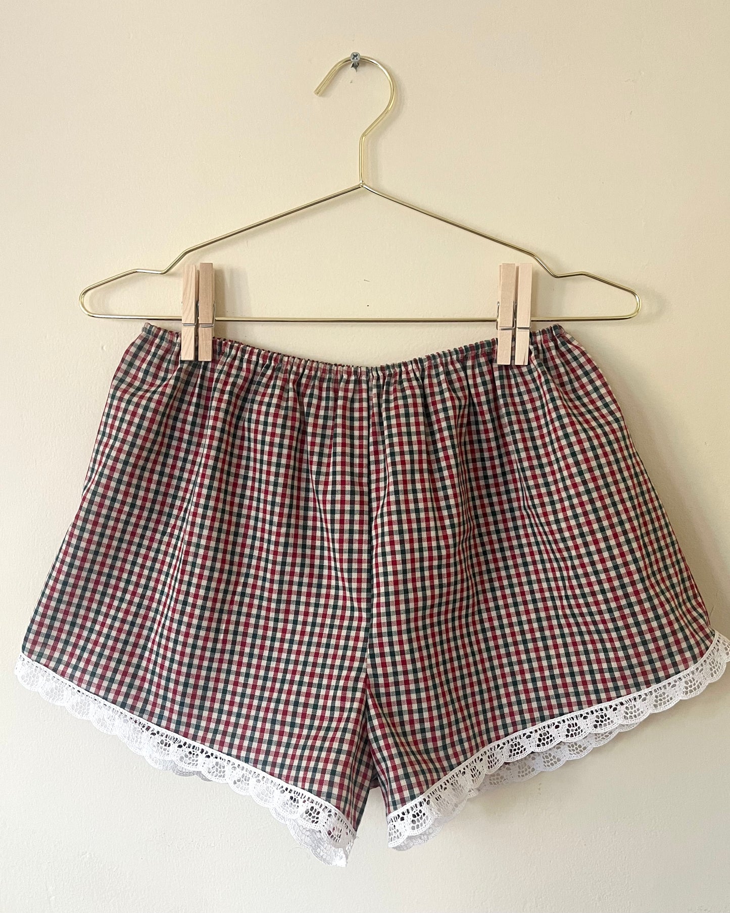 The Bloomer in Peppermint Plaid