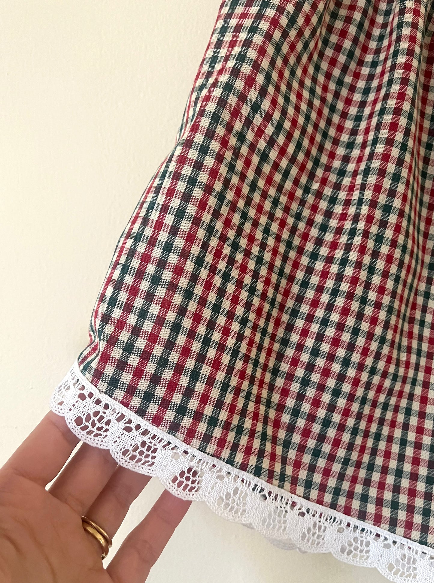 The Bloomer in Peppermint Plaid