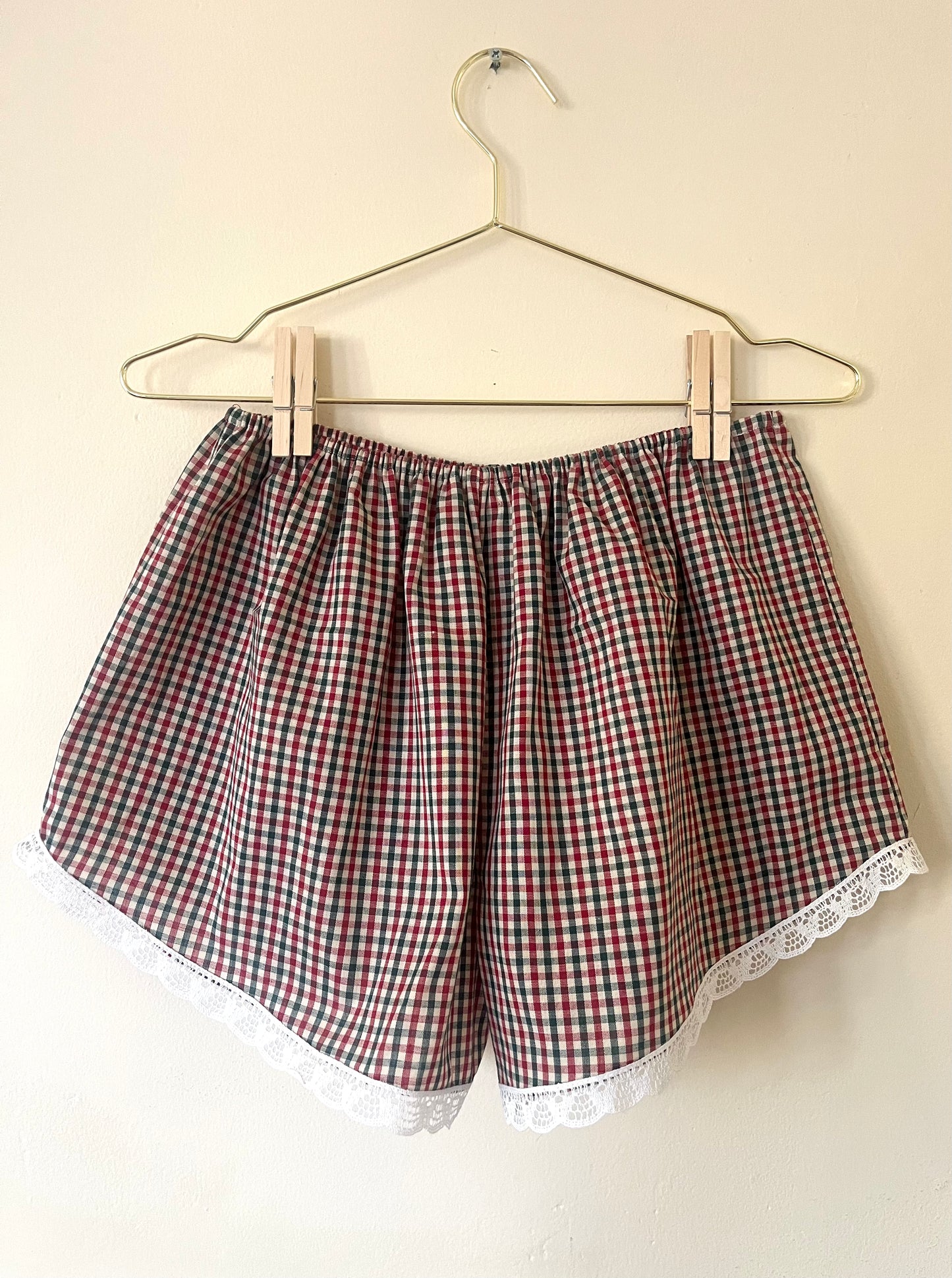 The Bloomer in Peppermint Plaid