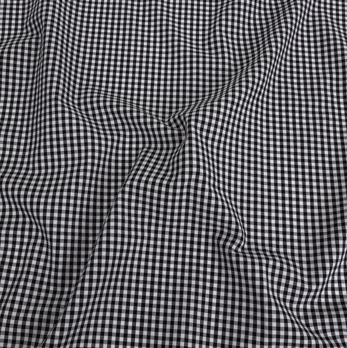 Picnic Top in Noir Gingham