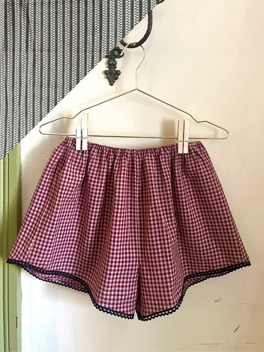 Picnic Short in Olive Stripe